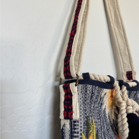 Macchia di Ruggine cotton Bucket Shoulder Bag - Picture 5 of 12